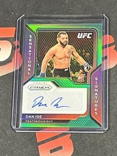 Dan Ige 2021 Panini Prizm UFC Sensational Signatures Green Auto Mint SP RC Card