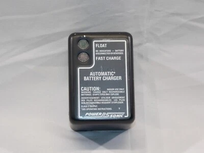 CARREGADOR DE BATERIA AUTOMÁTICO POWER SONIC FLUTUANTE CARGA RÁPIDA MODELO PSC-12200A 12VOLT - Imagem 1 de 4