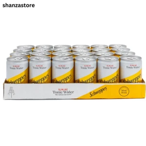 Schweppes Tonic Water 150ml Mini Can - 24 Pack | UK Free And Fast Dispatch - Picture 1 of 1