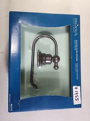 Pegasus Estates Single Post Toilet Roll Holder (Heritage Bronze) (#1955 - Image 1 of 4