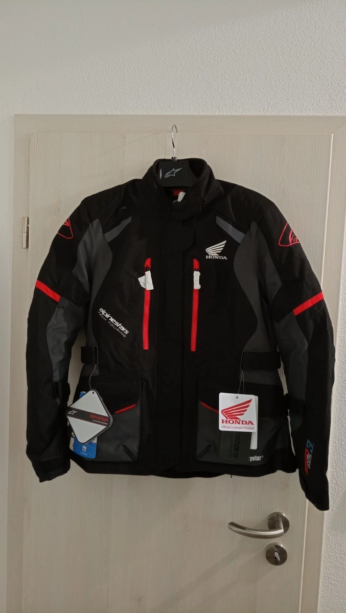 Alpinestars Motorradjacke 3206423-12-L – Schwarz/Weiß, Größe L
