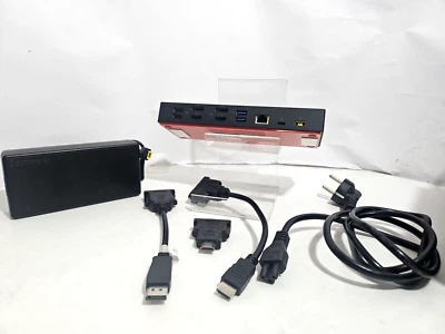 40AF Lenovo ThinkPad Hybrid USB-C Dock Docking Station DUD9011D1 03X7469+ 170W#2 - Image 1 of 4