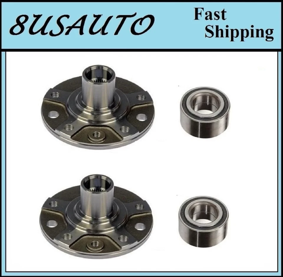 Ступица переднего колеса и подшипник подходят для SAAB 900/9-3/9-5/SATURN L100/L200/LS/LW200...ПАРА - Изображение 1 из 2