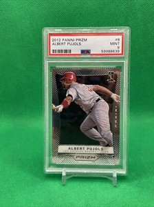 Albert Pujols 2012 Panini Prizm #8 PSA 9 First Year Prizm!  St. Louis Cardinals