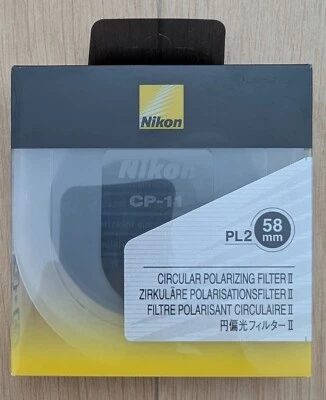 NIKON Circular Polarizing Filter II 58mm [Circular Polarizing Filter II] - Image 1 of 2
