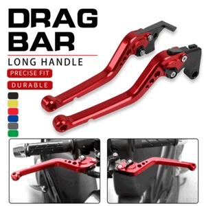 CNC Long Brake Clutch Levers For Honda CRF1100L CRF1100 Africa Twin 2017-2021 - Picture 1 of 12