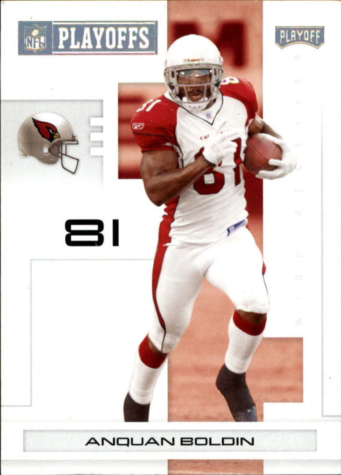 2007 Playoff NFL Playoffs Football Gold Parallel Singles #1-99 (Pick Your Cards) - Image 1 of 1