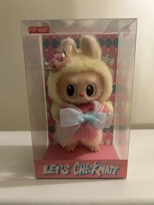 POP MART Labubu Authentic the Monsters Let's Checkmate Series Vinyl Plush Doll - Image 1 of 2