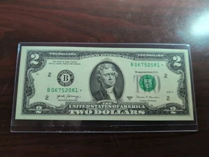 2017 A NEW YORK ** STAR **$2 Notes  UNCIR From. BEP PACK With Holder (Dw-5-081) - Picture 1 of 3