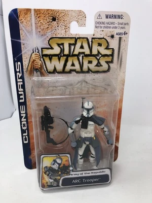 Star Wars Clone Wars Realista Serie 2003 Figuras Básicas Arc Trooper Action Fi Foto 1 de 2