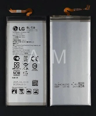 New OEM Original LG G7 ThinQ G710 G710VM Q7+Plus Q610TA LMQ610 BL-T39 Battery - Image 1 of 2