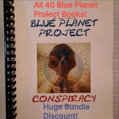 All 40 BLUE PLANET PROJECT BOOKS! - Image 1 of 4