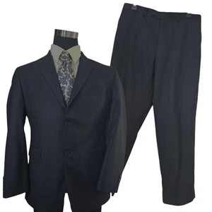JOE Joseph Abboud 40S Jacket 33S Pants Wool Pinstripe Suit Set - Blazer & Pants - Picture 1 of 17