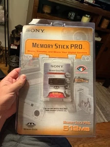 SONY 512MB MEMORY STICK PRO  MSX-512S  NEW IN PACKAGE - Picture 1 of 1