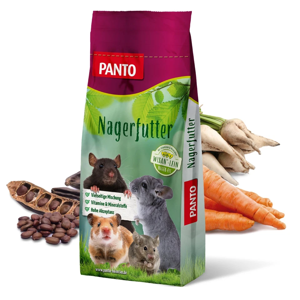 PANTO® Nagerfutter Universal · Mit Wisan®-Lein · Für alle Nagerarten · 3,5 Kg - Bild 1 von 1
