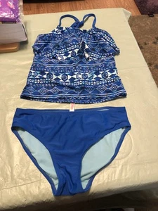 SO Girls Tankini Swimsuit Size 10 - Picture 1 of 10