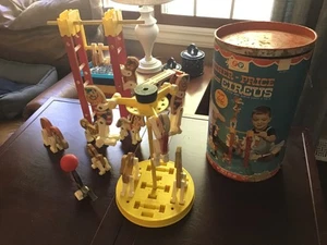 Vintage 1963 Junior Circus Fisher Price komplett extra Clown - Bild 1 von 6