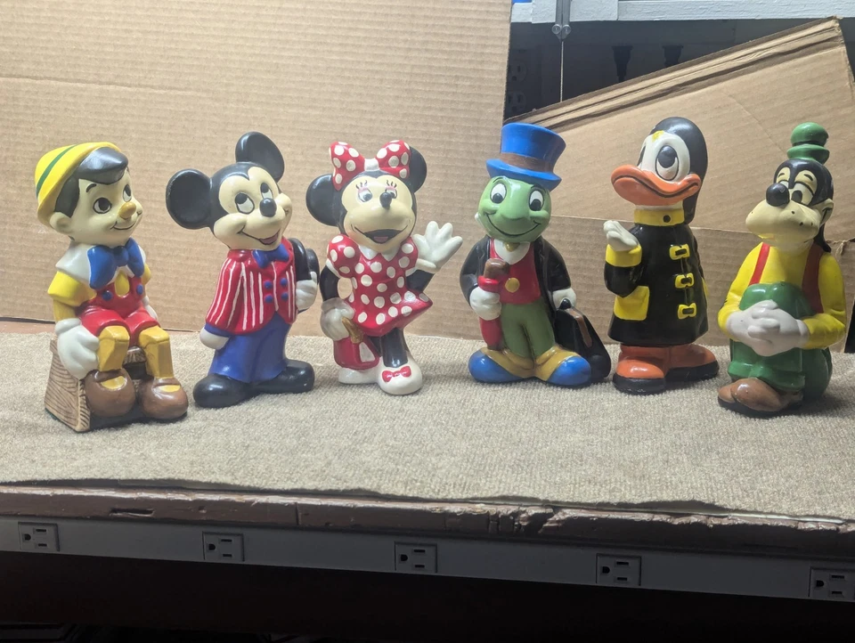 Walt Disney Vintage Ceramic Figurines - Image 1 of 4