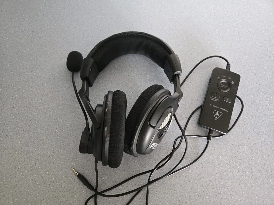 Turtle Beach PX24 Cuffie Gaming Amplificate + Modulo Controller - Testate e Funzionanti - Immagine 1 di 4