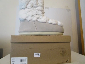 Steve Madden Mujer Mav Moon Bota de Nieve Hueso Talla Mediana 7/8 - Imagen 1 de 7