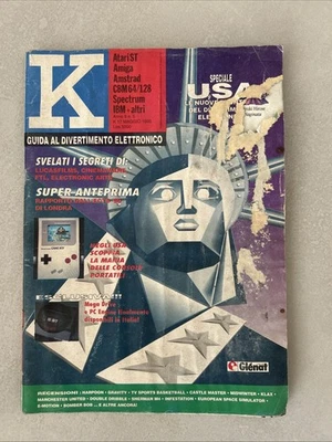 RIVISTA K - GUIDA AL DIVERTIMENTO ELETTRONICO Anno 2 N’ 5 -17 Maggio 1990 - Immagine 1 di 4