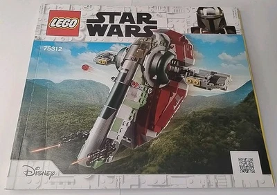 Star Wars Lego Boba Fett's Starship (75312) Instruction Manual ONLY - Image 1 of 4
