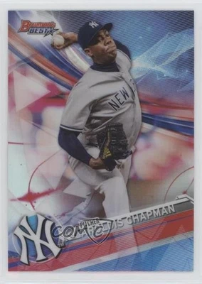 2017 Bowman's Best Refractor Aroldis Chapman #45 - Image 1 of 2
