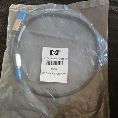 HP 407344-002 external Mini SAS to Mini SAS SFF-8088 cable 1m 408766-001 New - Image 1 of 4