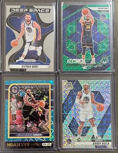 2024-25 Panini Basketball Golden State Warriors 4 Card Insert/Parallel Lot - Picture 1 of 2