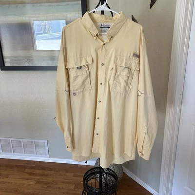 Camisa de pesca Columbia PFG manga larga omni sombra ventilada para hombre XXL Foto 1 de 4