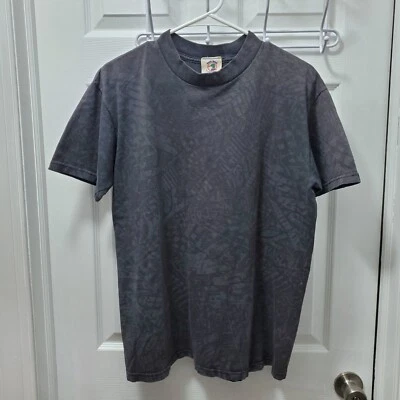 Vintage Nascar Shirt Mens Large Black Cars Racing All Over Print - Image 1 of 4