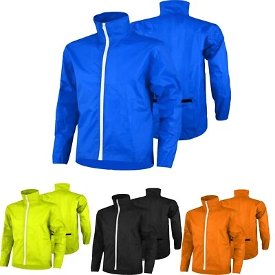 MAXFIT Herren Fahrrad Regenjacke Wasserdicht Winddicht Fahrradjacke Regenmantel Unisex