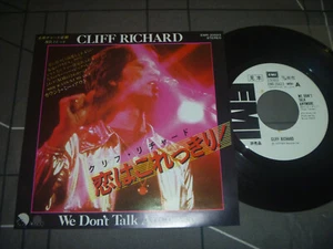 Cliff Richard – We Don't Talk Anymore Original 1979 japan 7" vinyl rare Promo - Picture 1 of 6