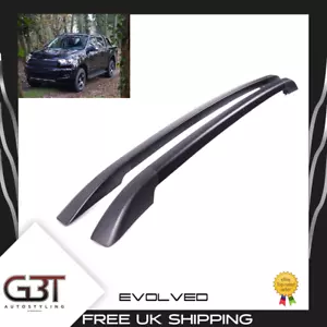 For Ford Ranger 2011-2019 Roof Rail Bars Aluminium Roof Racks All Black OE FIT - Picture 1 of 10