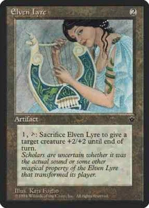 Elven Lyre (LP/NM) - Fallen Empires - Magic the Gathering. - Picture 1 of 1