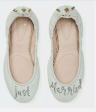 Kate Spade Gwen Mint “Just Married” Ballet Shoes UK  BRAND NEW UK size 3