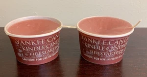 2 Count - Yankee Candle Kindle Scented Candles Firestarters 2.5 oz Cups - Picture 1 of 3