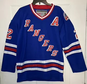 CCM Heroes of Hockey NY Rangers Brian Leetch 1994 Stanley Cup Jersey Size 48 - Picture 1 of 17