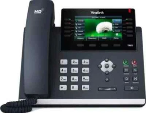 Teléfono IP Yealink SIP T46S Negro USADO, FALTA ADAPTADOR - Imagen 1 de 1