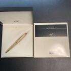 Montblanc Fountain Pen 146 Geometry Solitaire Champagne Gold Le Grand 18K New