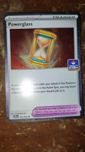 Pokemon TCG 1x Powerglass Holo sello de gimnasio exclusivo de Asia SFA 063/064 - Imagen 1 de 1