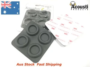 Acousti Feet Round Audio Isolation Feet Round Adhesive Pad HIFI Speaker AMP 8pc - Picture 1 of 7