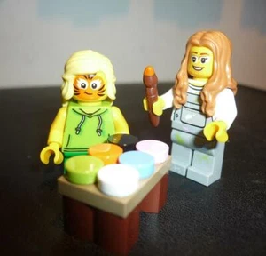 LEGO City Fun Fair Niña y Cara Pintada Niño Minifigura Totalmente Nueva - Imagen 1 de 2