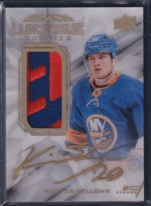 KIEFFER BELLOWS - 2020 Upper Deck Black Lustrous Rookies Auto Patch #LPA-KB, /5 - Picture 1 of 1