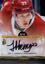 2021-22 Acadie-Bathurst Titan Limited Signatures Bronze [6/12] JOSEPH HENNEBERRY