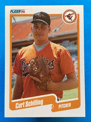 Actualización Fleer 1990 Curt Schilling #U-68 Baltimore Orioles Foto 1 de 2
