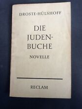 Reclam Nr. 1858 Droste-Hülshoff   - Die Judenbuche-
