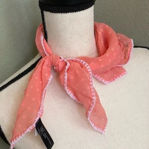 INC Bandana Bufanda Coral Punteada Suiza Cuello-Corbata Transparente Banda para el Pelo NUEVO CON ETIQUETAS FUL-453 - Imagen 1 de 9
