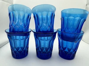 Noritake Kobaltblau Hohe Kugel Cordial Gläser 3,5 Zoll 6er Set - Bild 1 von 6