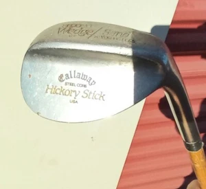 Callaway Hickory Stick Second Wedge 70Yards or less Hickory Shaft Good Condition - Picture 1 of 6